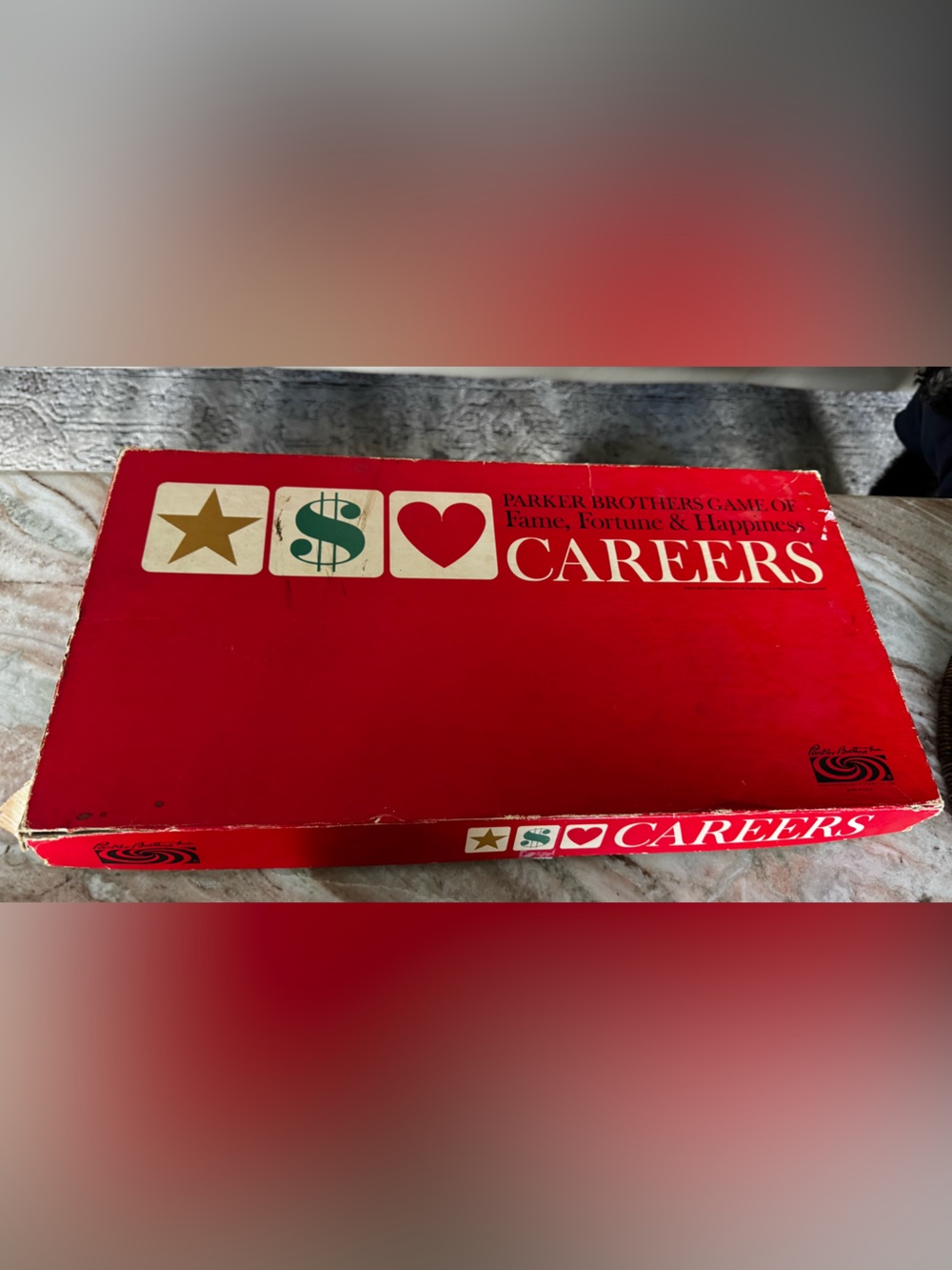 Vintage 1965 Parker Brothers Careers Board Game Complete Cards Retro Game